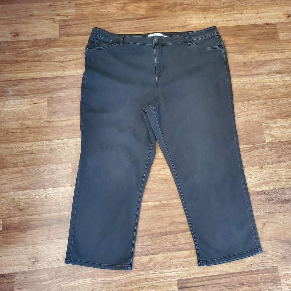 Sonoma Size 24W Straight Crop Jeans
